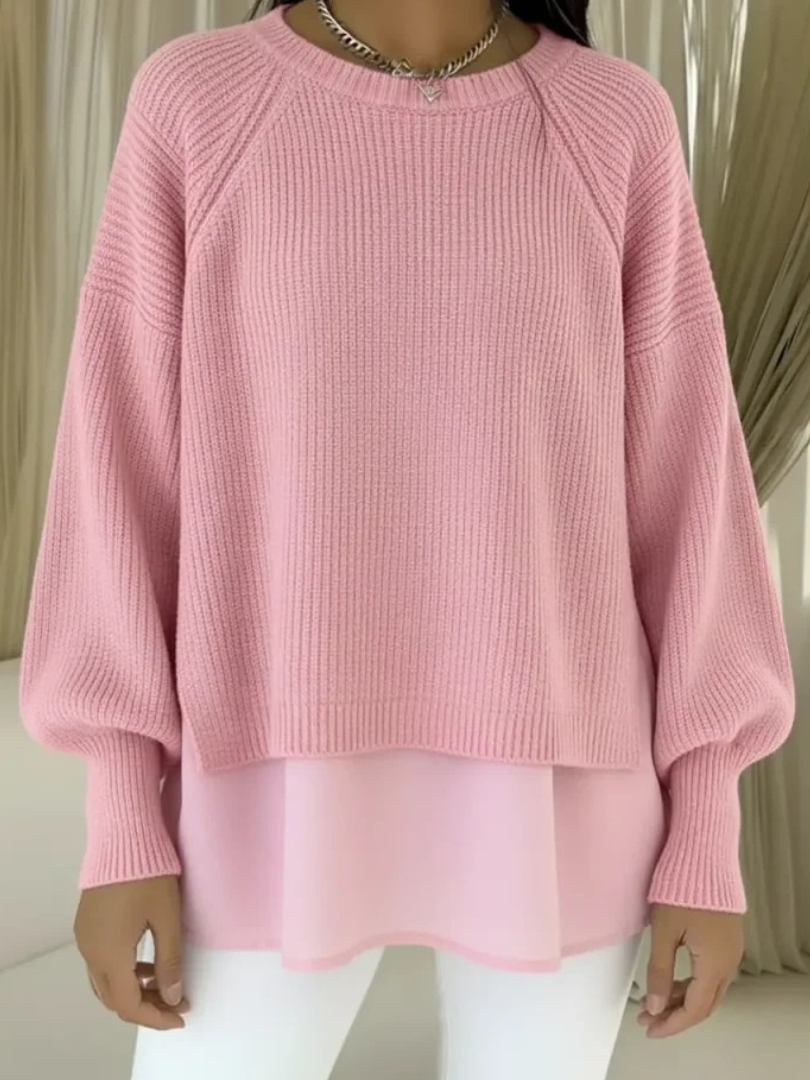 GRAZIA™ | Maglione Effetto Due Pezzi
