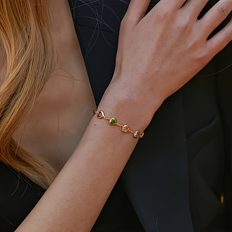 SEVERINA | Bracciale Unico a Forma di Cuore