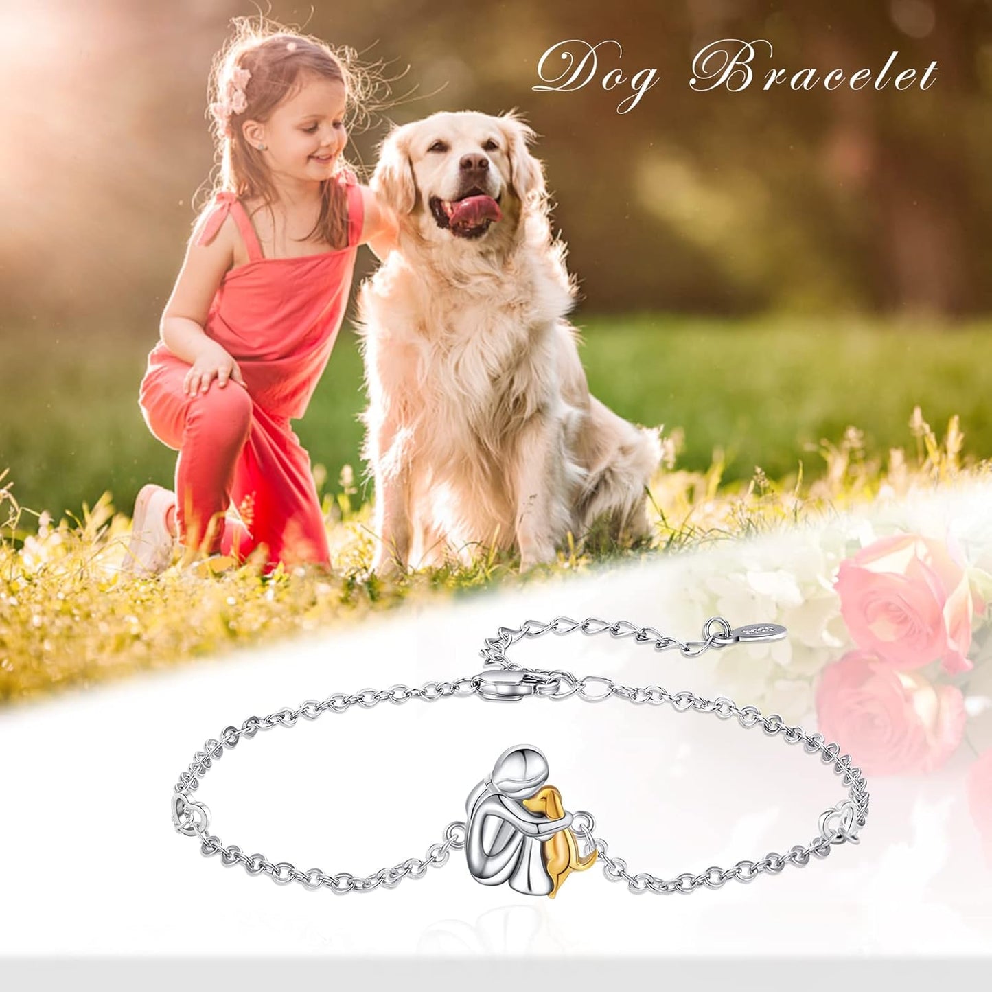 MILO | Bracciale Regolabile con Cane