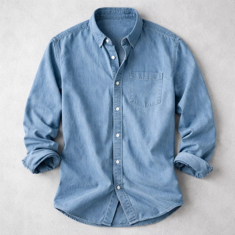 NICOLA | Camicia vintage effetto lavato
