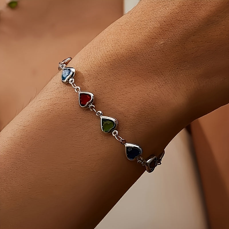 SEVERINA | Bracciale Unico a Forma di Cuore