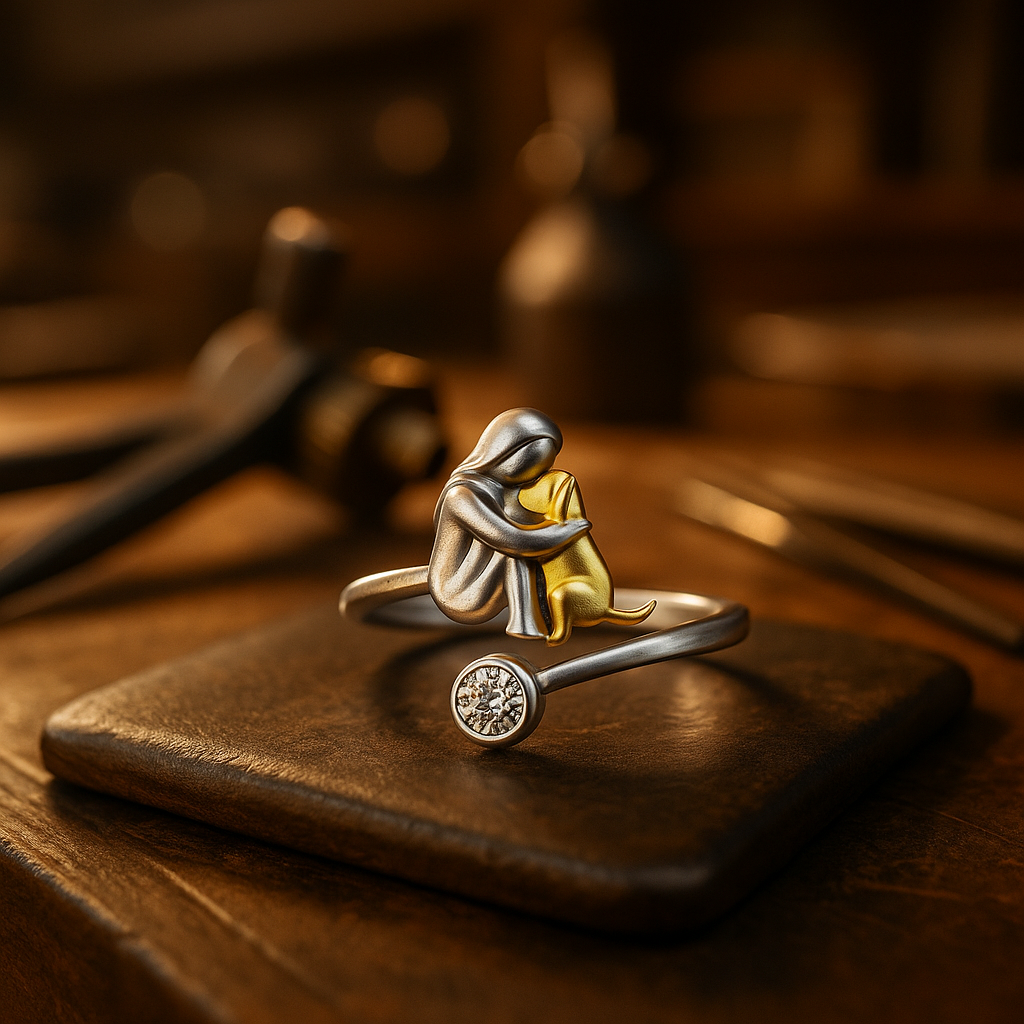 BIRILLO | Anello Regolabile in Argento 925