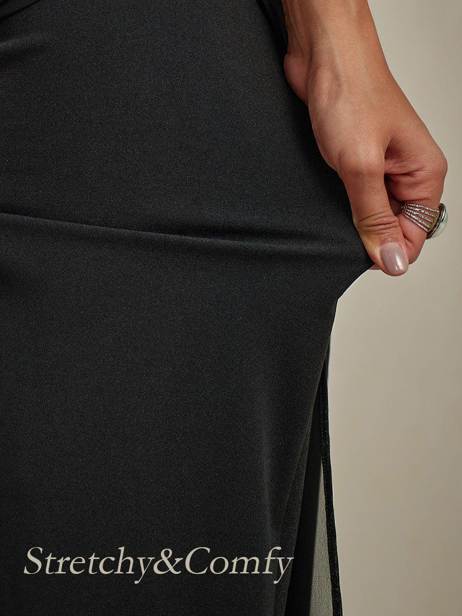 PANTALONI CARLA CHIFFON