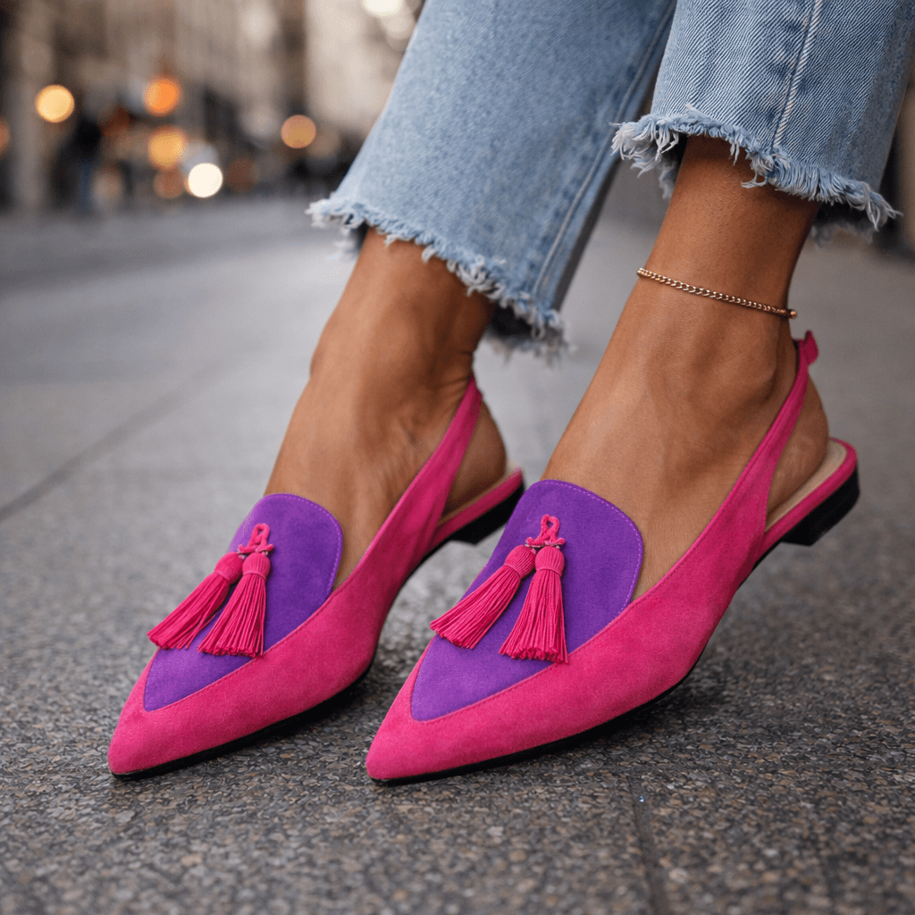 CAMILLA™ | Sandali colorati con nappine
