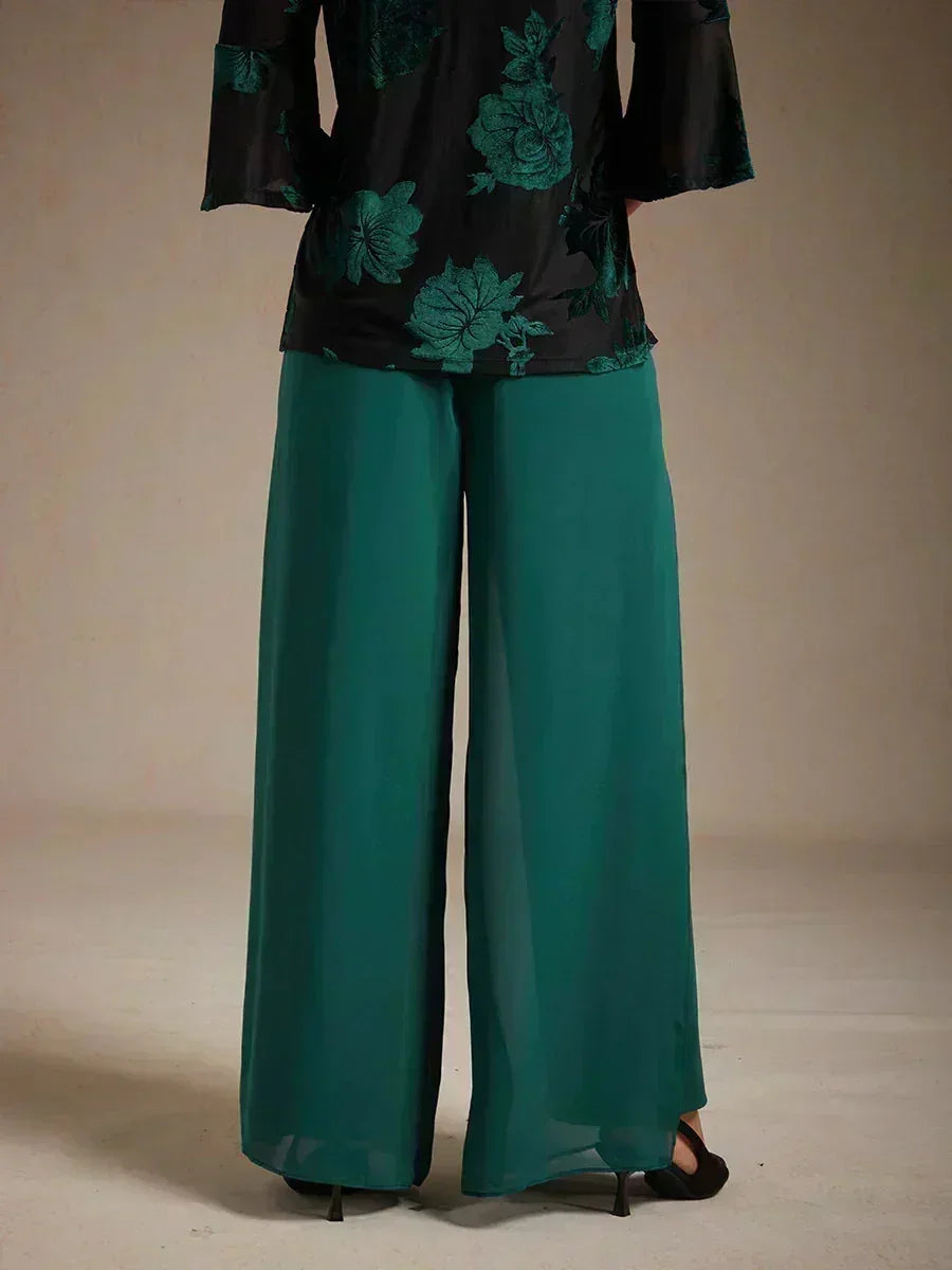 PANTALONI CARLA CHIFFON