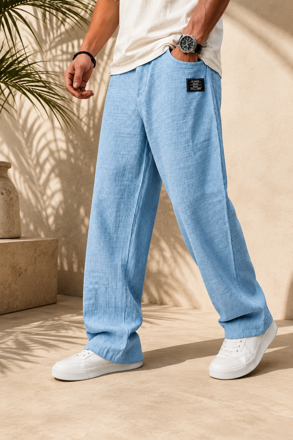 MARCO™ | Pantaloni Casual in Lino