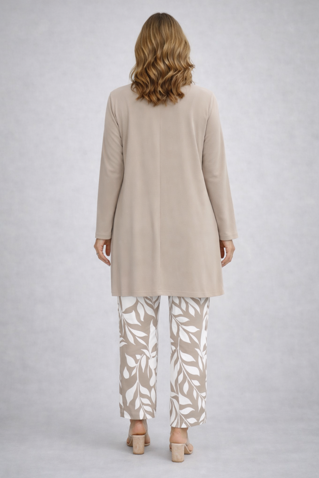 SILVANA | Completo 3 Pezzi con Pantalone Stampato