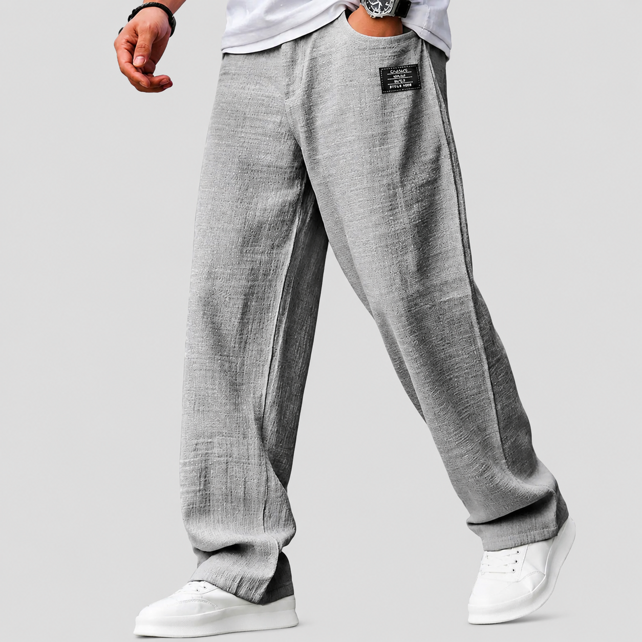 MARCO™ | Pantaloni Casual in Lino