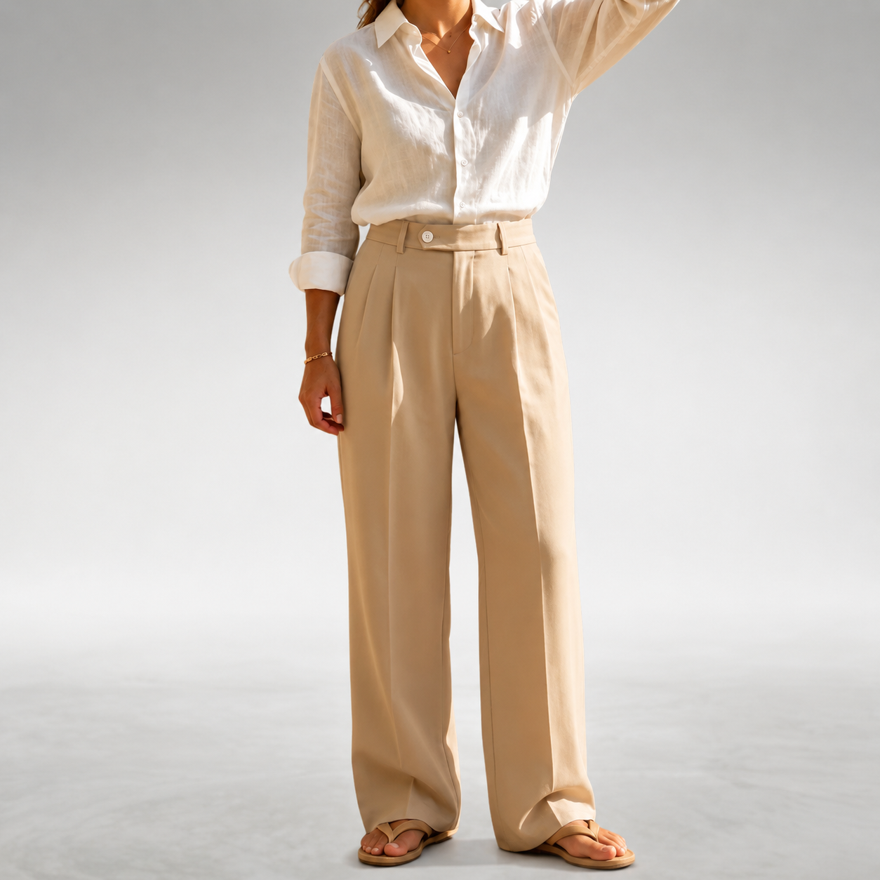 Pantaloni Giada™ rilassati a gamba larga