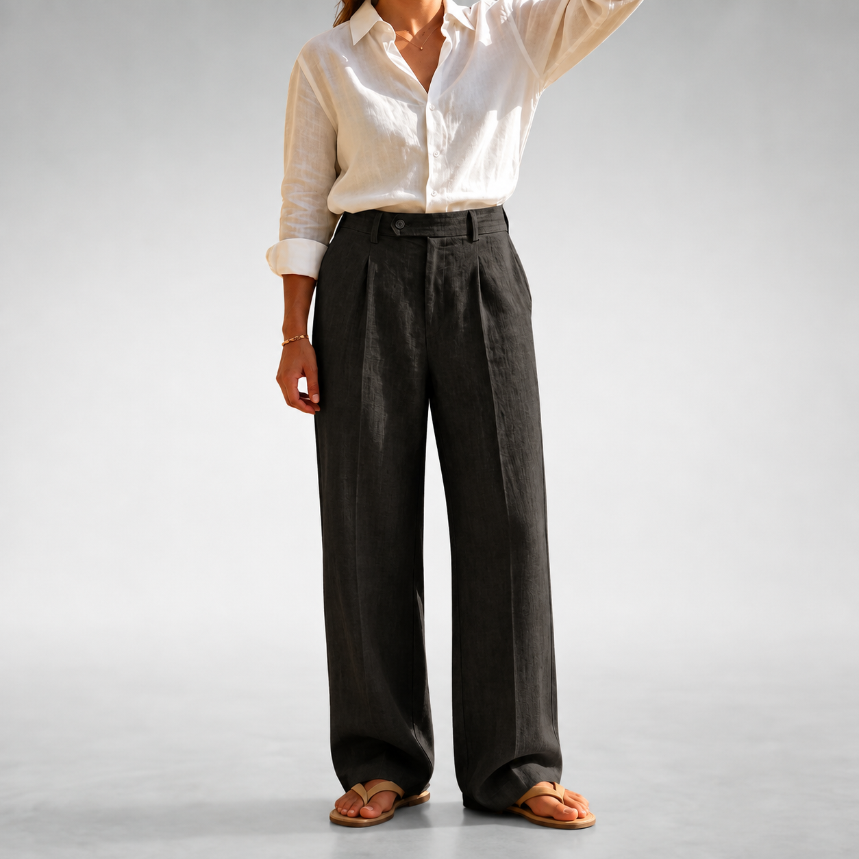 Pantaloni Giada™ rilassati a gamba larga