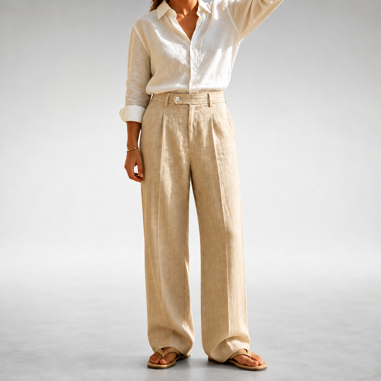 Pantaloni Giada™ rilassati a gamba larga