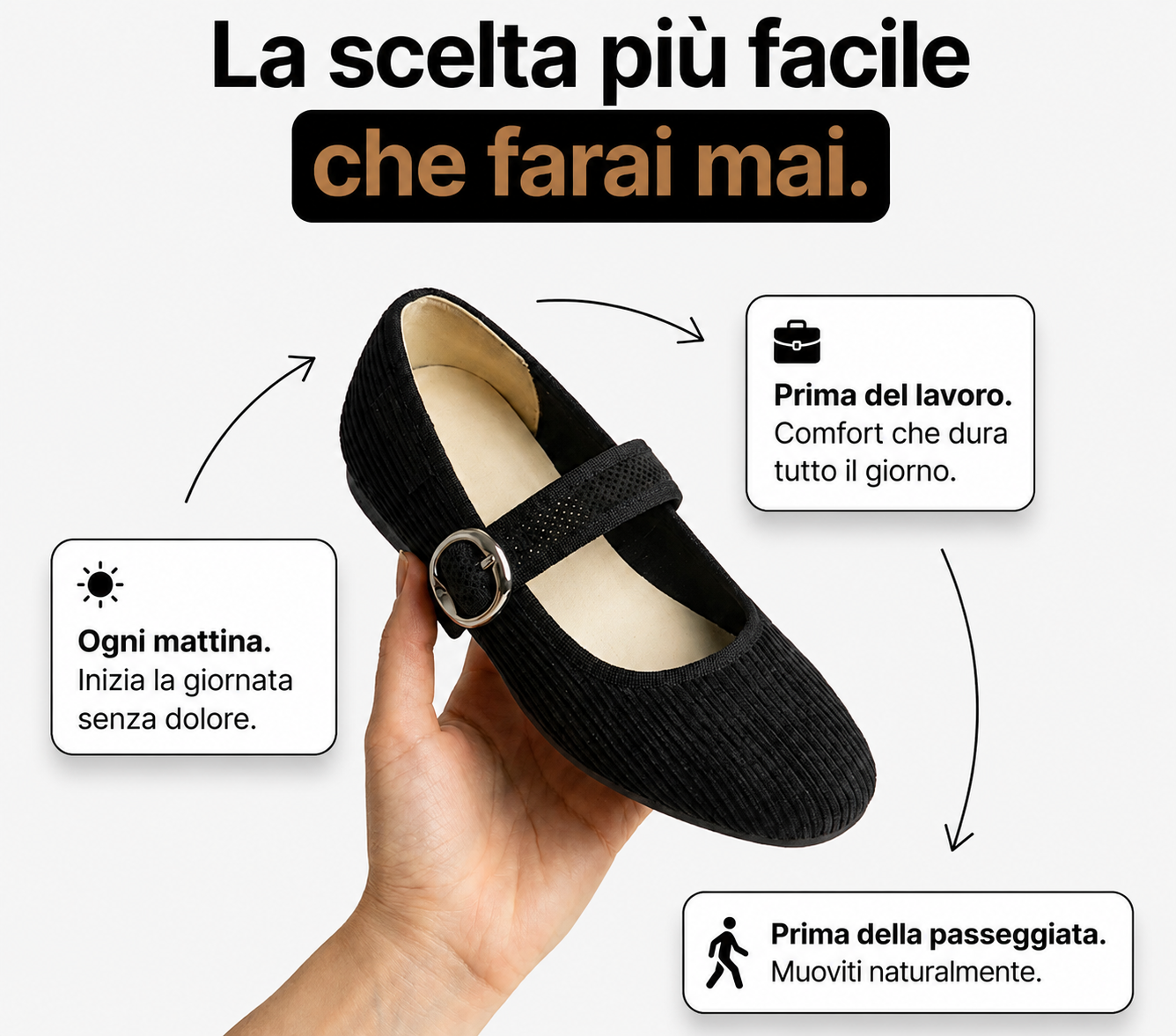 CHIARA VENTURI™ | Ballerine comfort