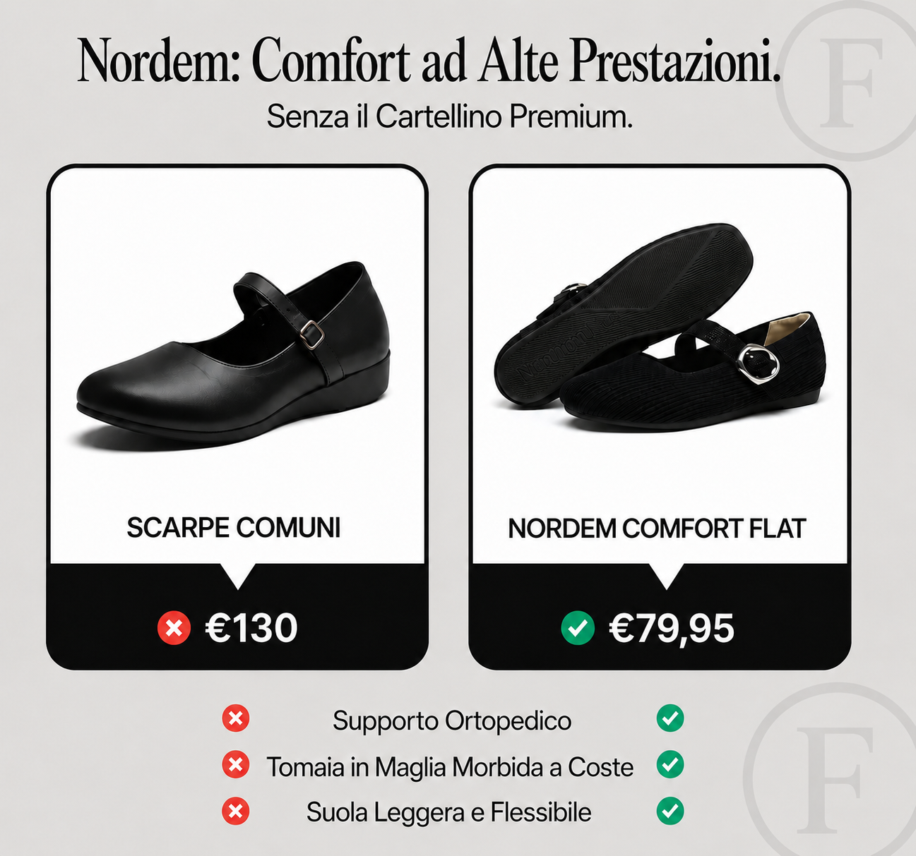 CHIARA VENTURI™ | Ballerine comfort