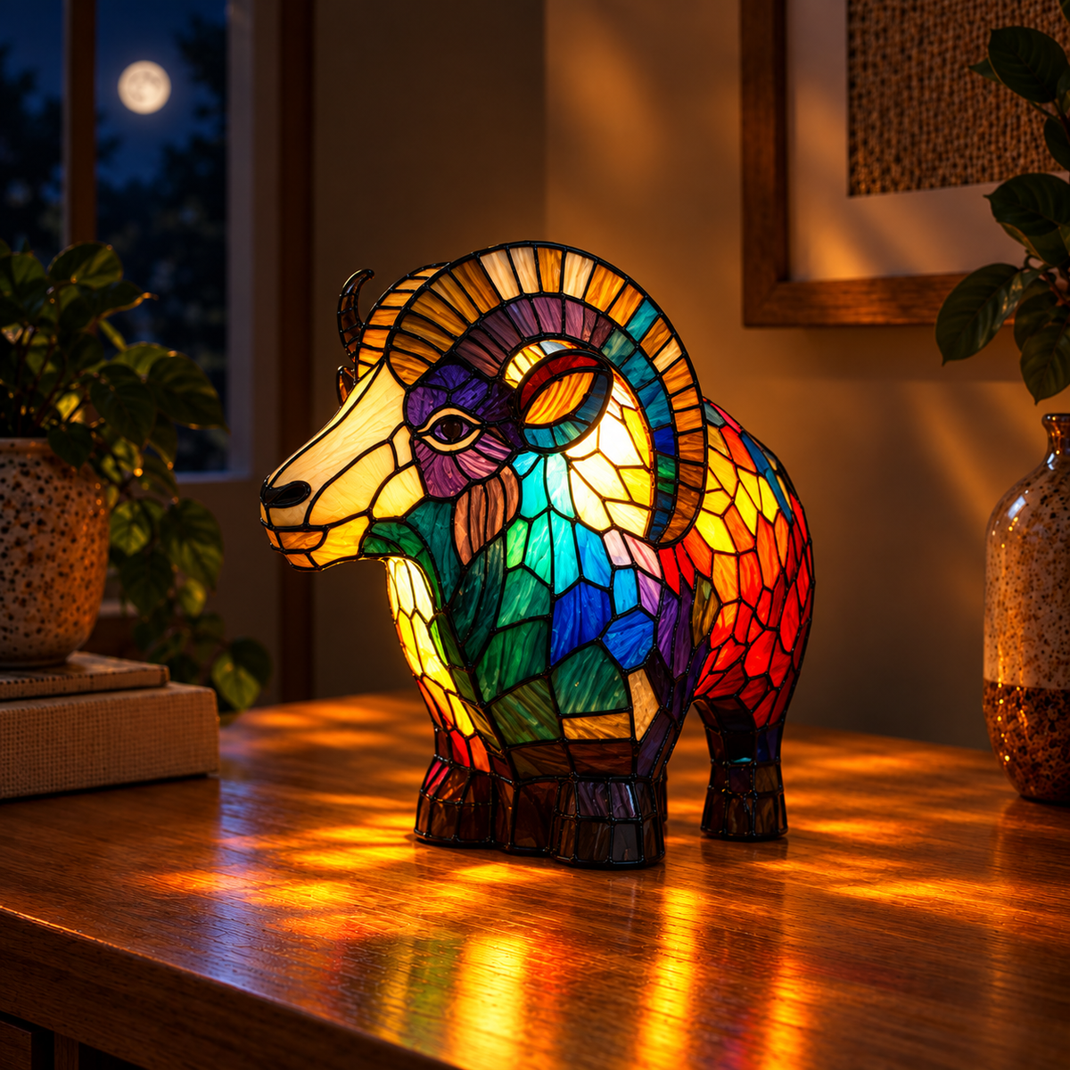 GINO | Lampada LED a Forma di Capra