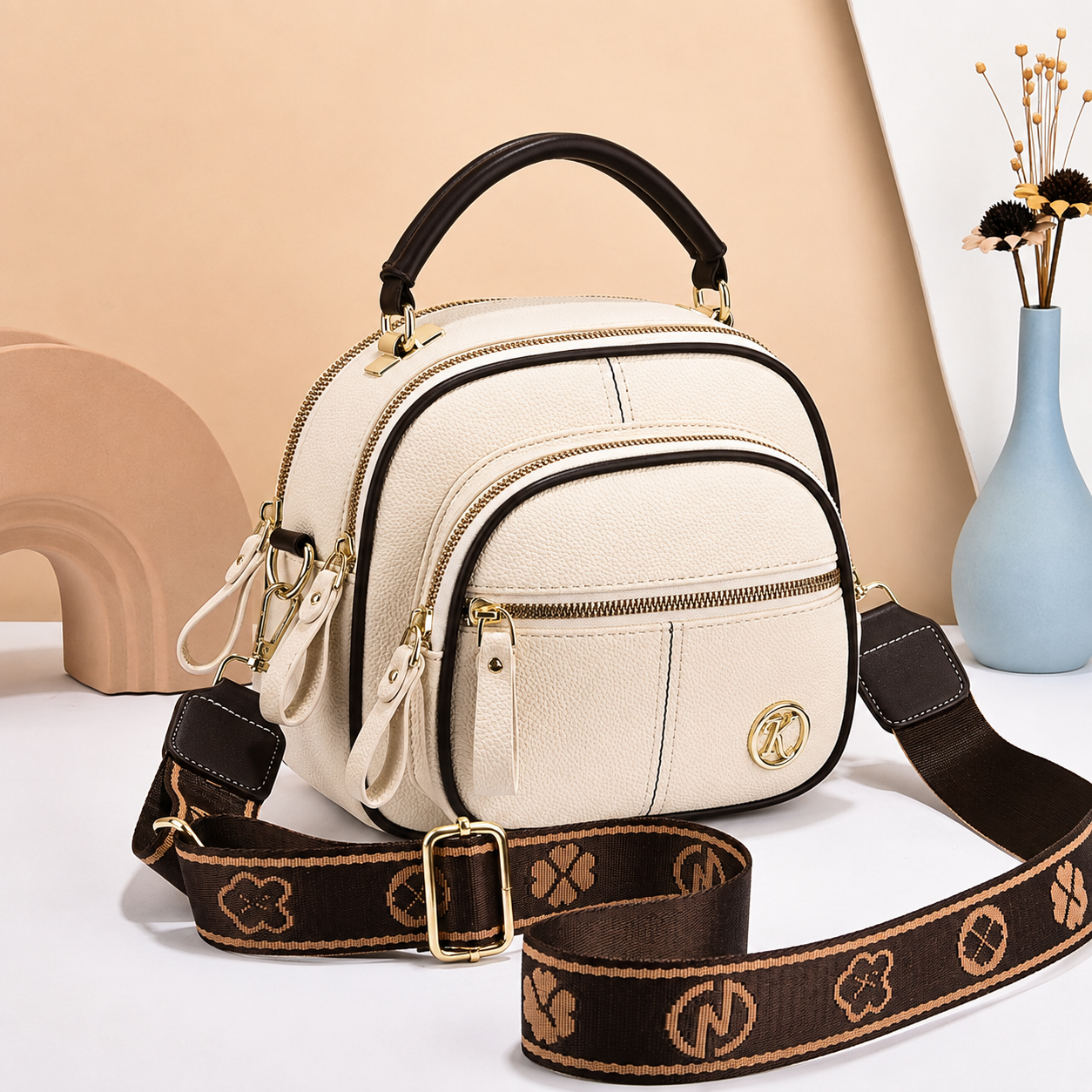 MARISA™ | Borsa a Tracolla Compatta ed Elegante