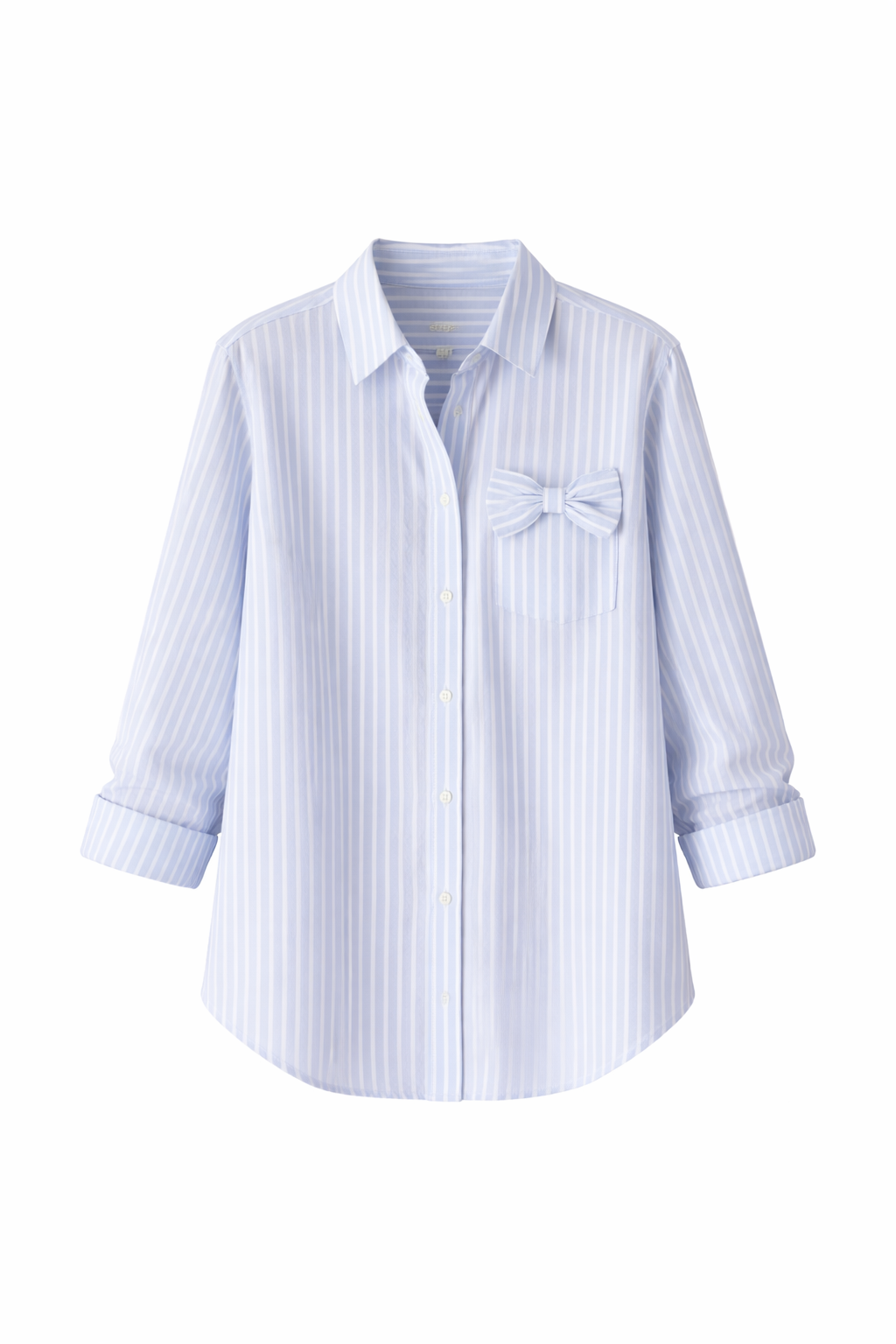 CAMISA DE RAYAS CON LAZO