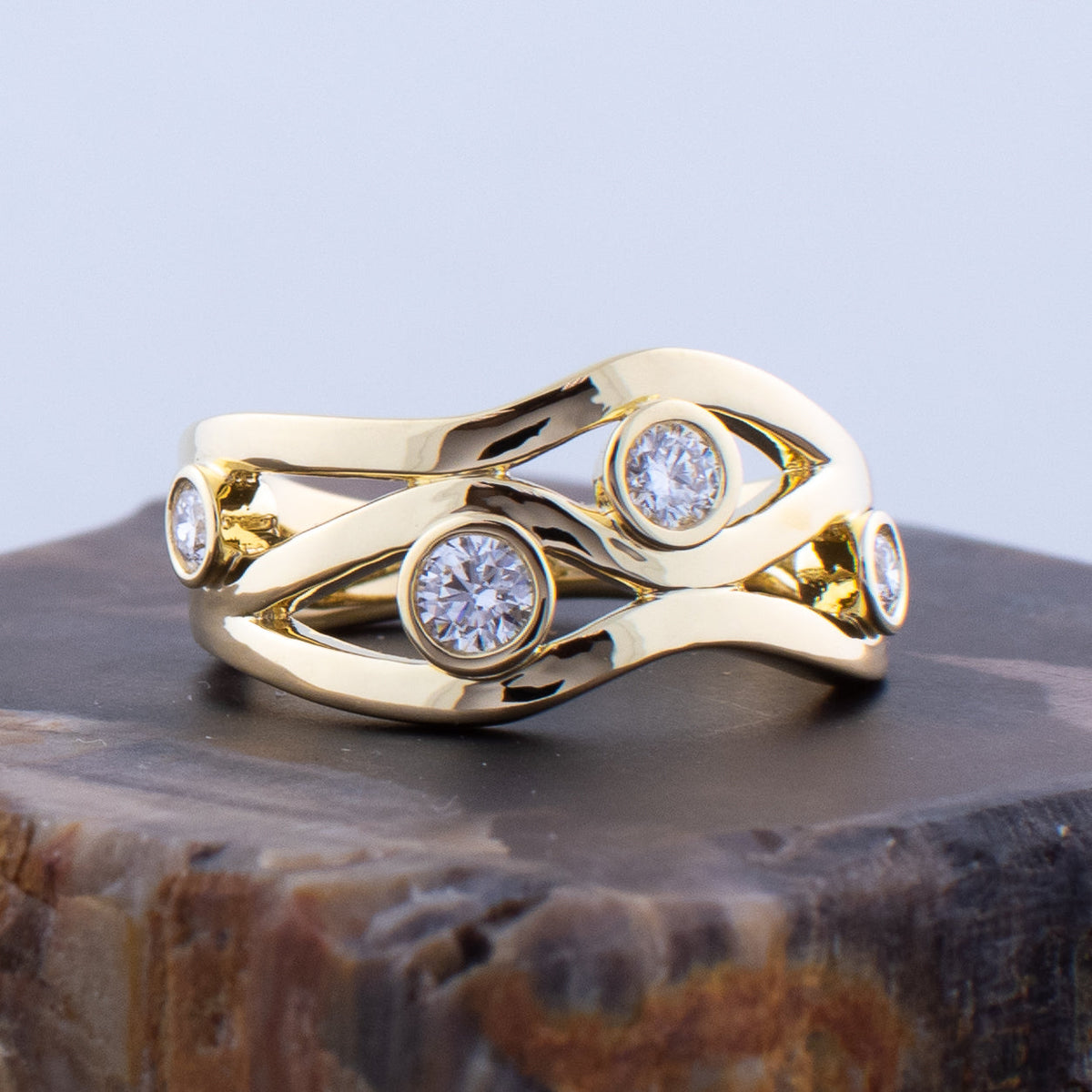 FIAMMETTA | Anello Vintage con Cristalli