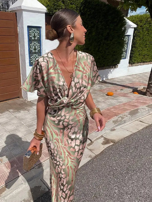 Emmeline™ - ABITO MIDI COLOR RAME