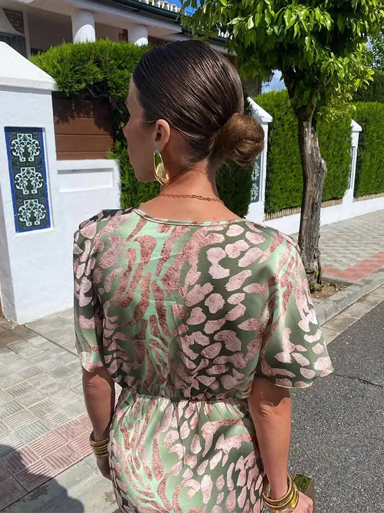 Emmeline™ - ABITO MIDI COLOR RAME