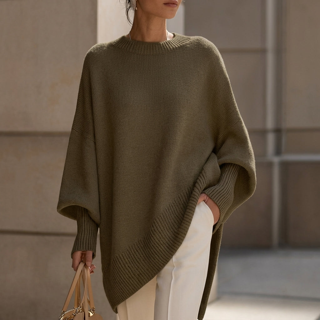 GIORGIA™ | Maglione Oversize in Maglia a Girocollo