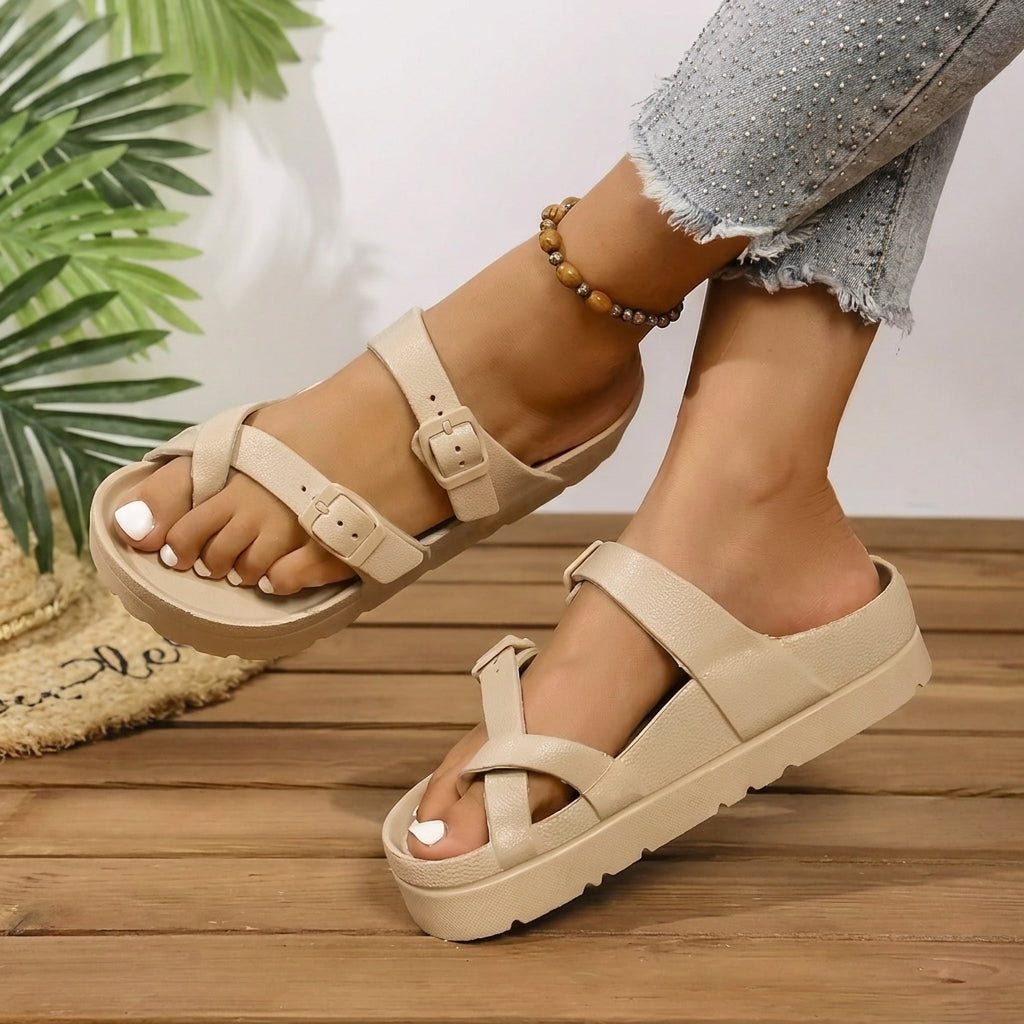 BELLAGIO™ | Sandali anatomici con fibbie