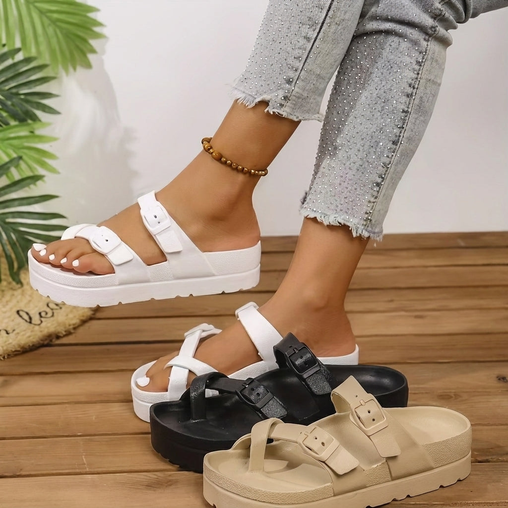 BELLAGIO™ | Sandali anatomici con fibbie