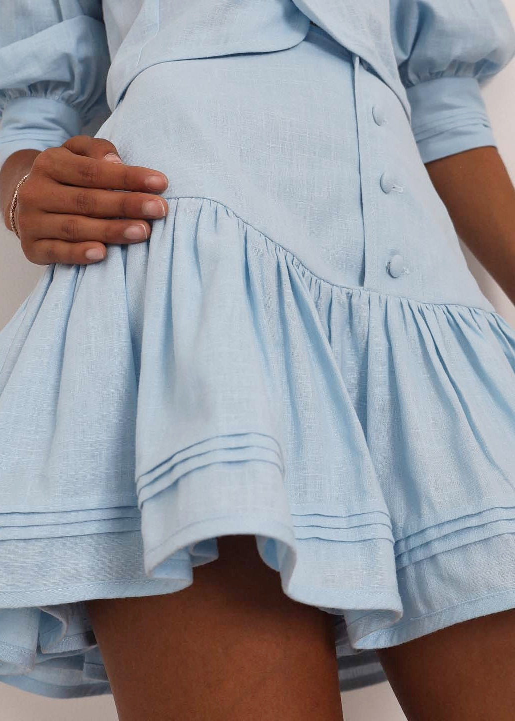 LANEY™ SKORT | Pastel Blue