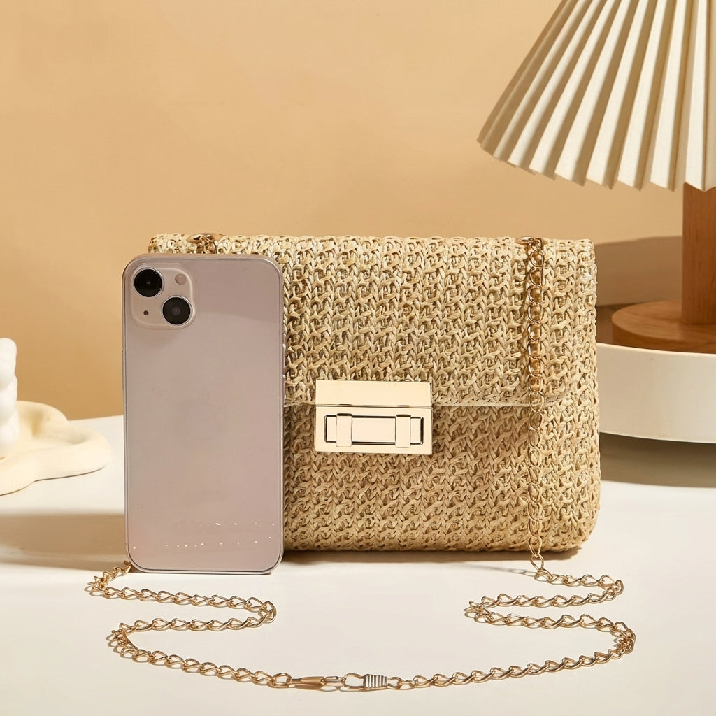 LINA™ | Borsa a Tracolla in Toni Neutri