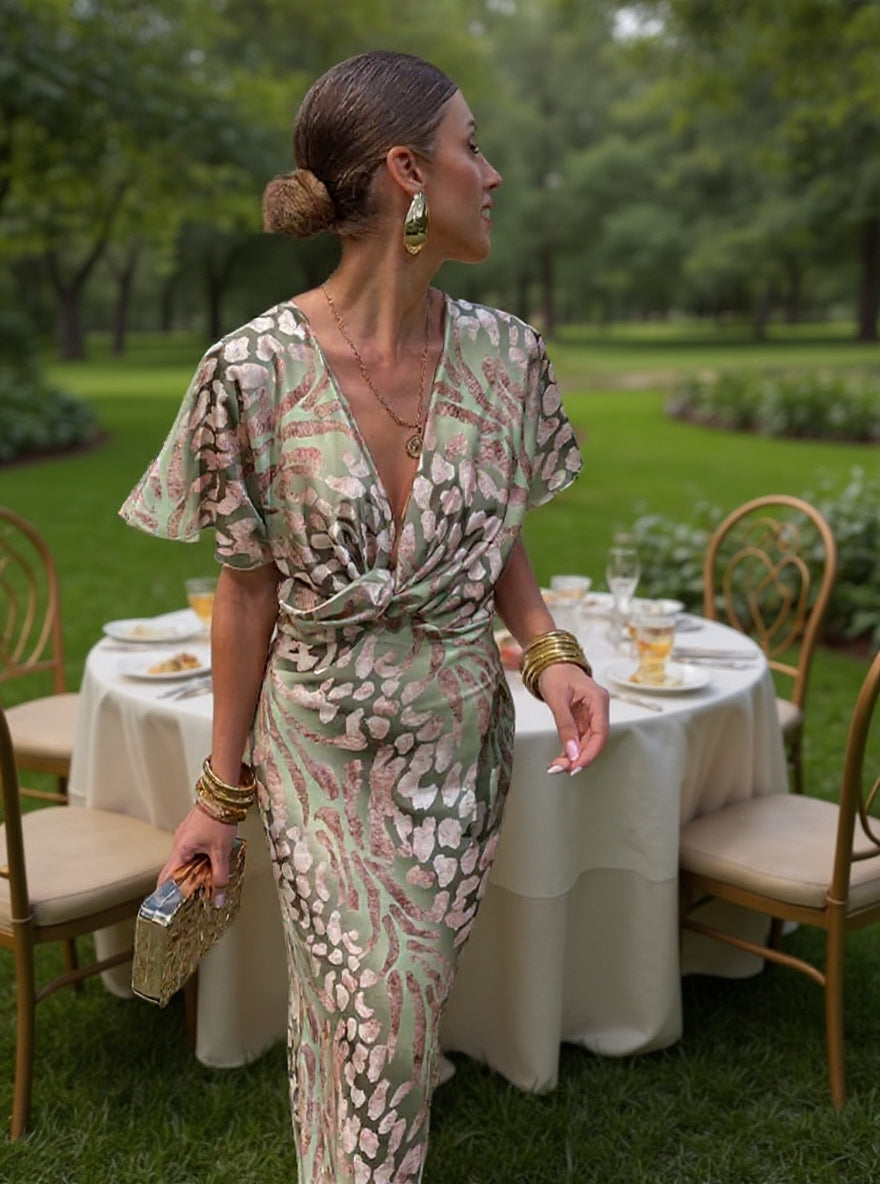 Emmeline™ - ABITO MIDI COLOR RAME