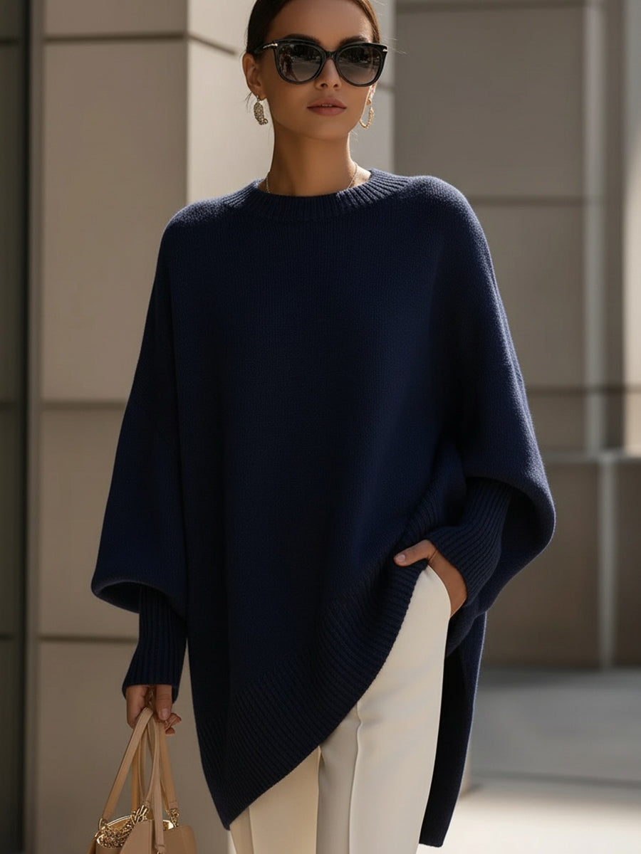 TOSCA™ | Maglione Oversize Morbido e Drappeggiato