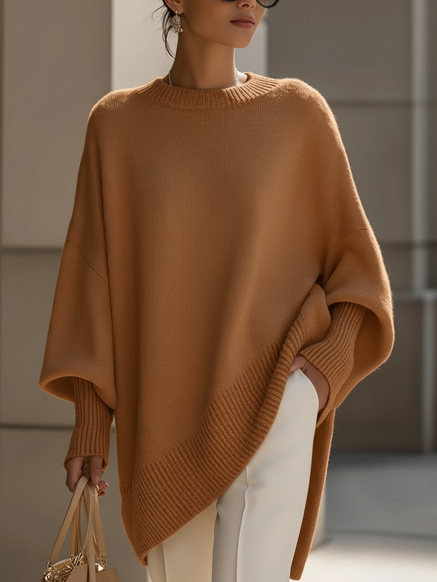 TOSCA™ | Maglione Oversize Morbido e Drappeggiato