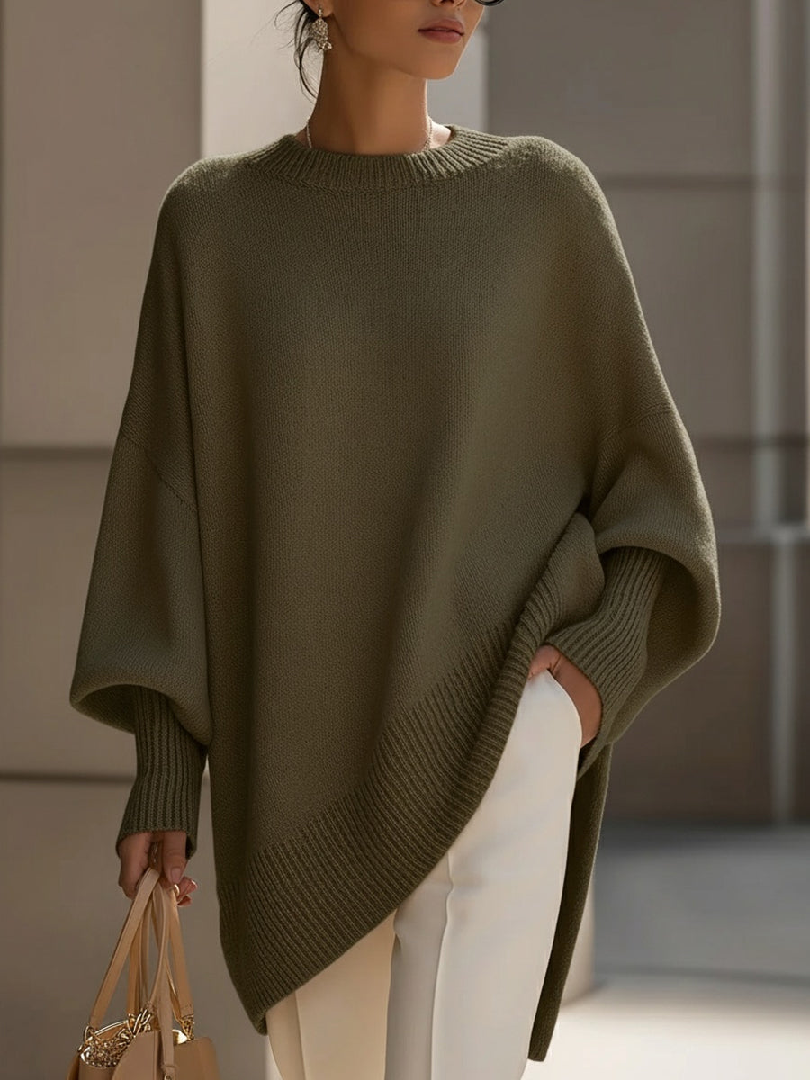 TOSCA™ | Maglione Oversize Morbido e Drappeggiato