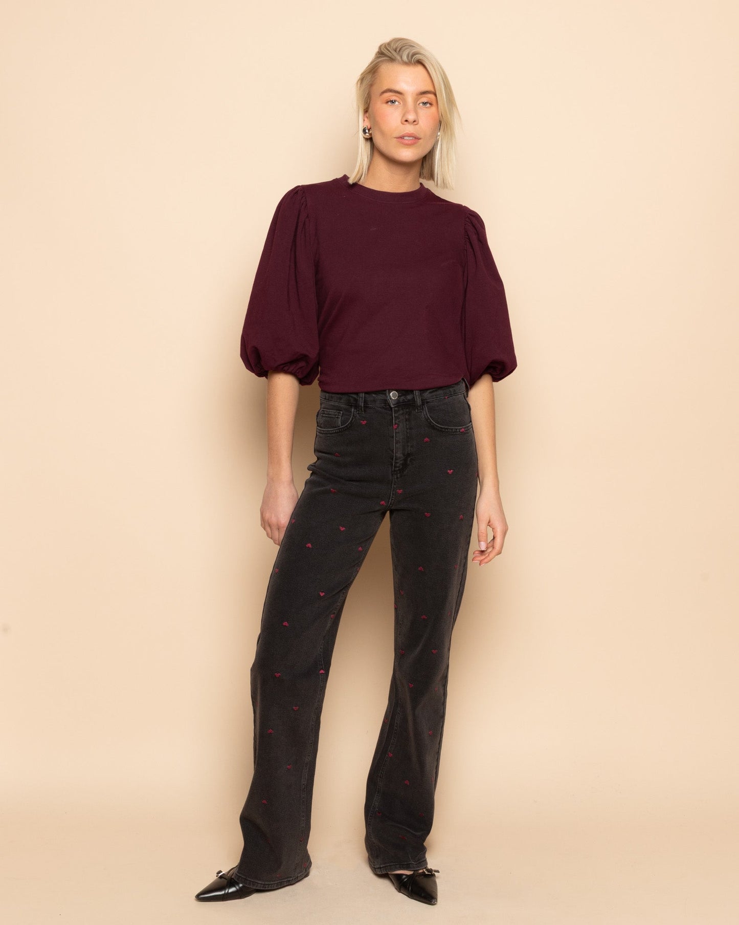 JEANS NERI MAR