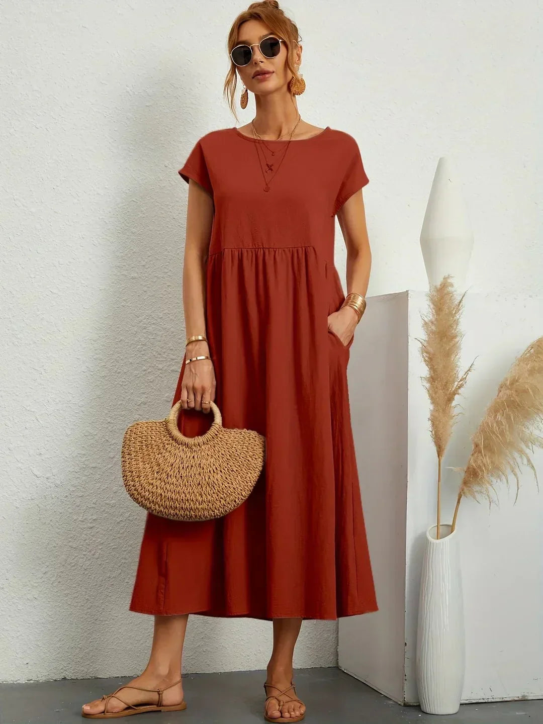 ELENA™ | NATURAL ELEGANCE DRESS