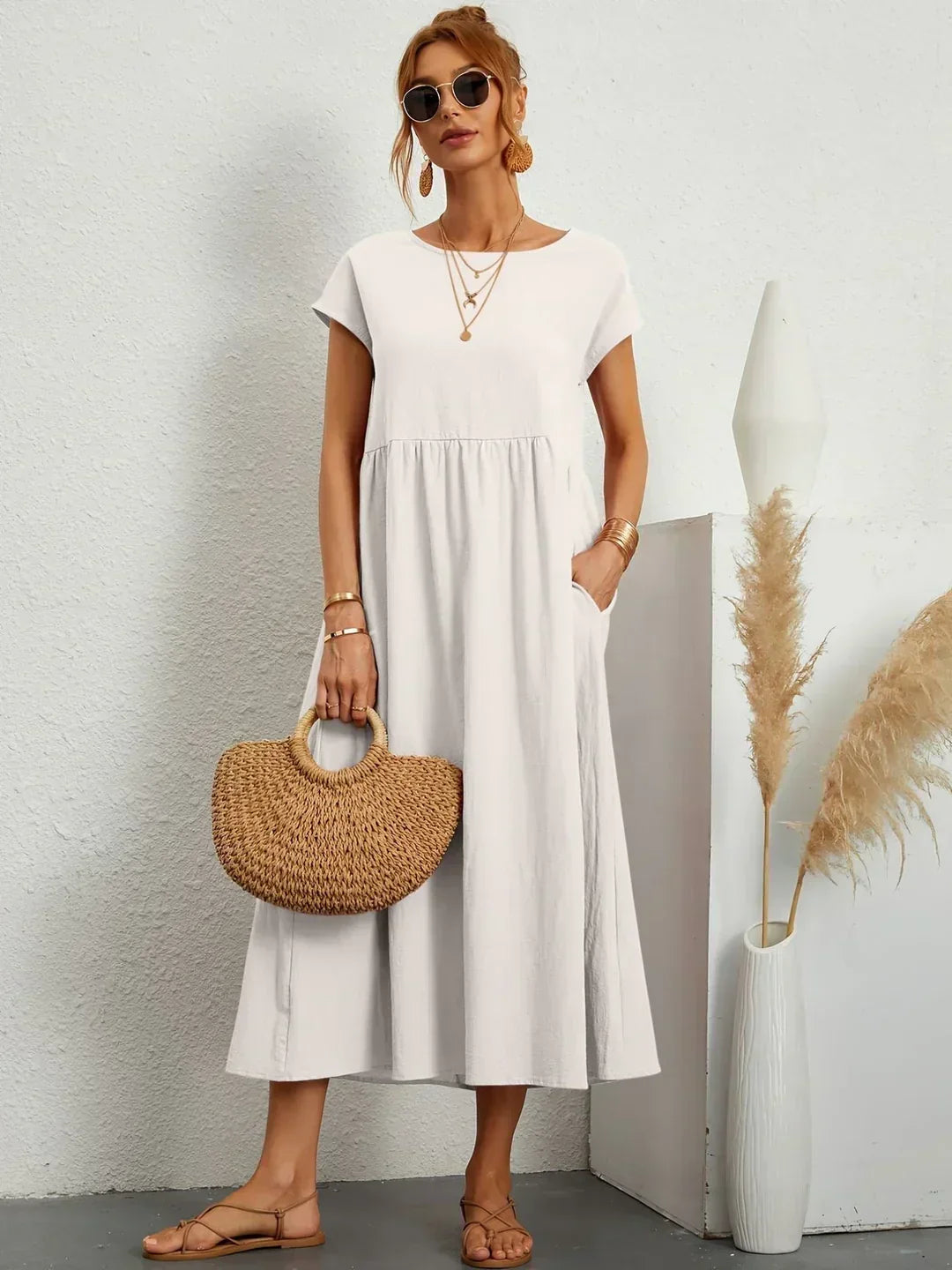 ELENA™ | NATURAL ELEGANCE DRESS