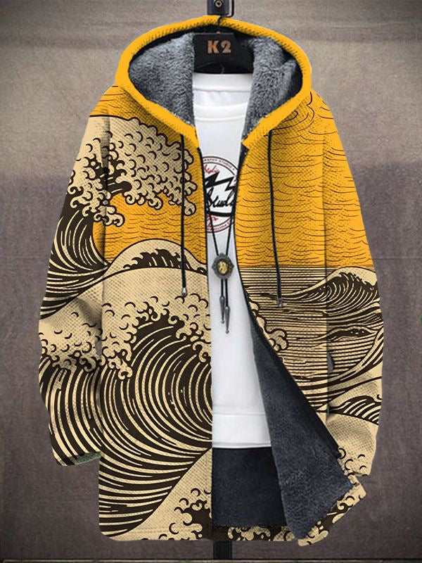 DOMITILLA™ | Cardigan con Cappuccio Fantasia Artistica
