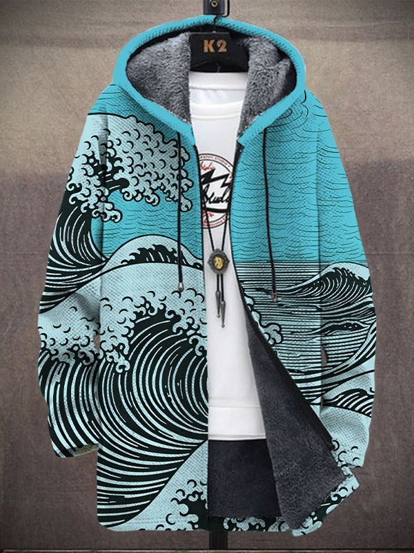 DOMITILLA™ | Cardigan con Cappuccio Fantasia Artistica