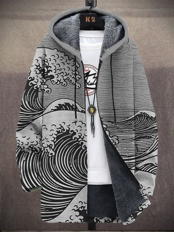 DOMITILLA™ | Cardigan con Cappuccio Fantasia Artistica