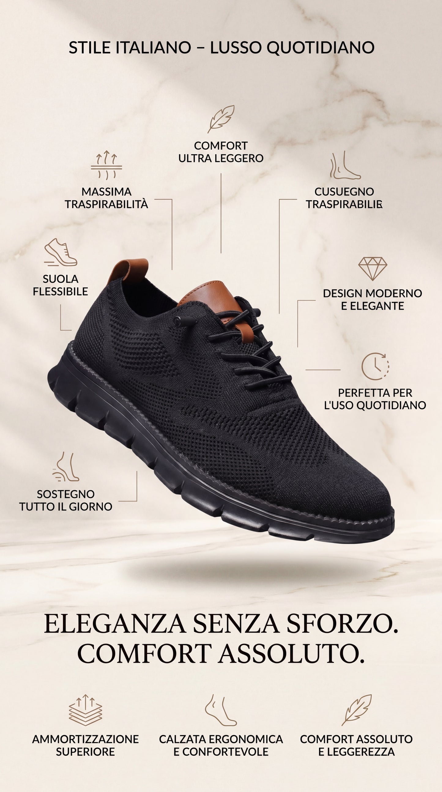 ULTRACOMFORT™ SHOES | Black