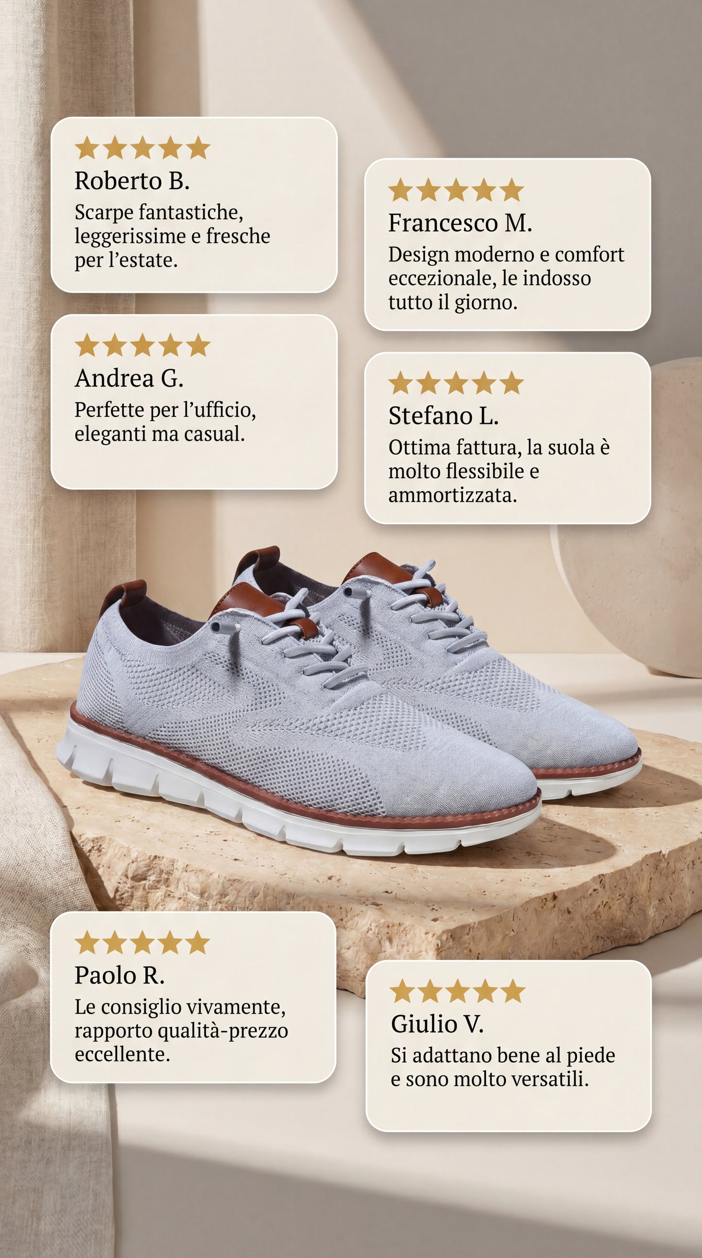 ULTRACOMFORT™ SHOES | Light Gray
