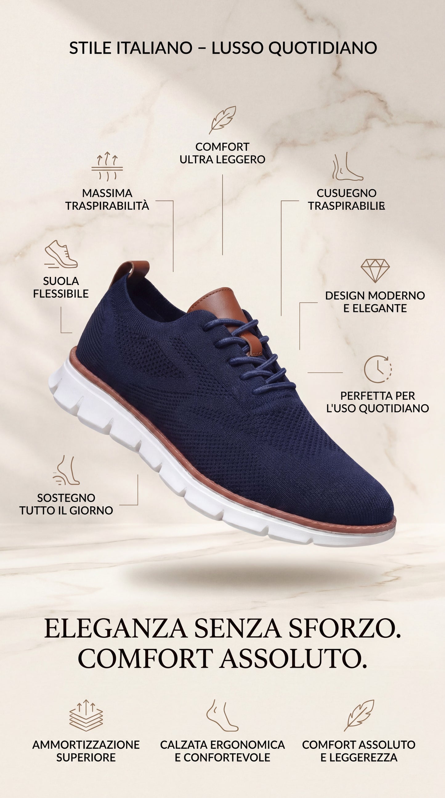 SCARPE ULTRACOMFORT™| Blu Scuro