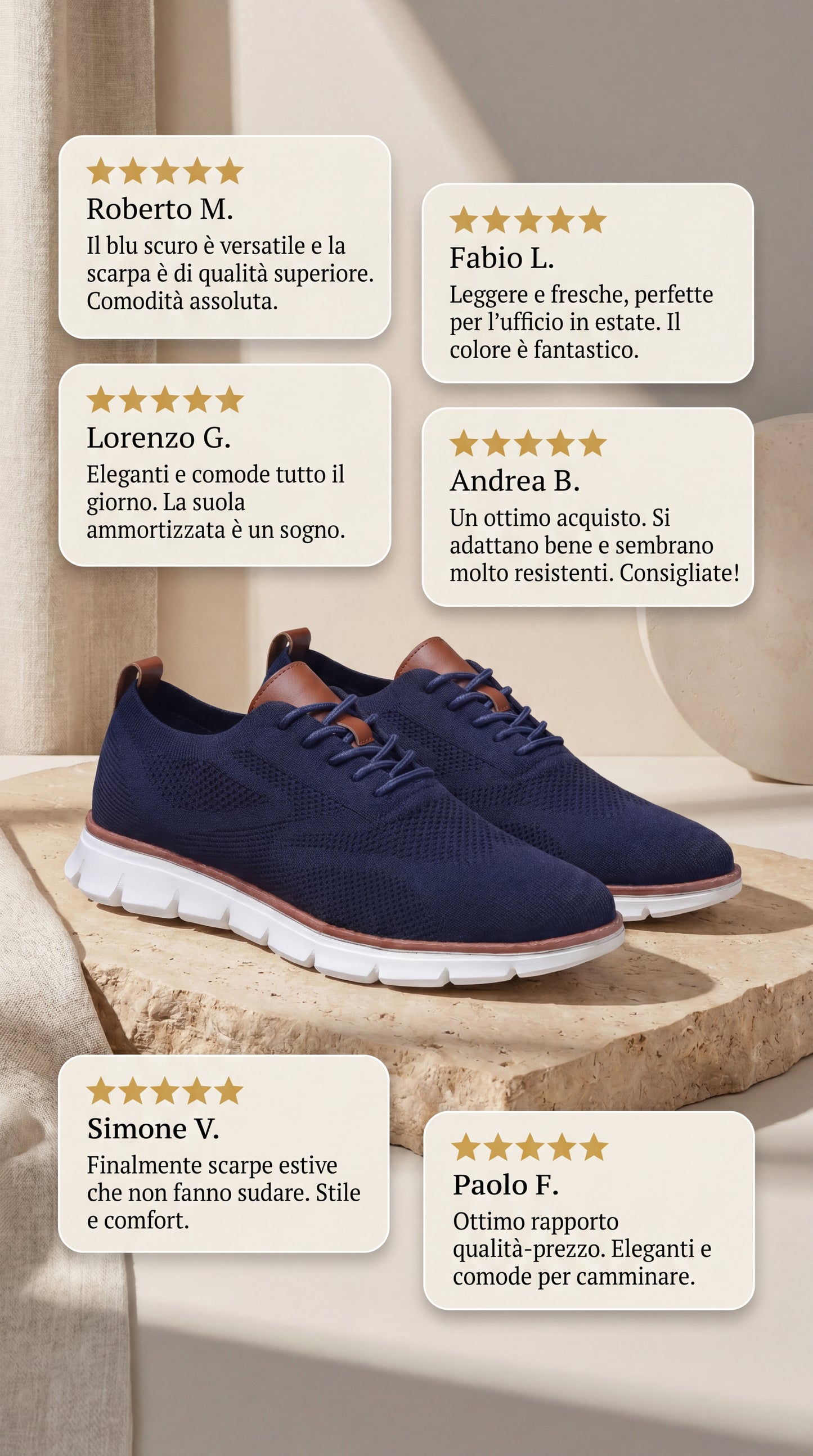 SCARPE ULTRACOMFORT™| Blu Scuro