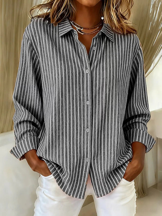 GIULIETTA™ | Camicia a righe con bottoni