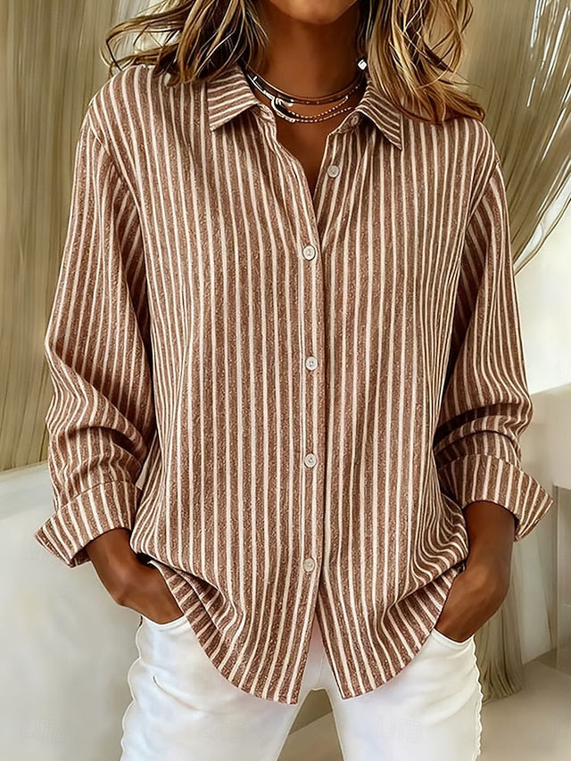 GIULIETTA™ | Camicia a righe con bottoni