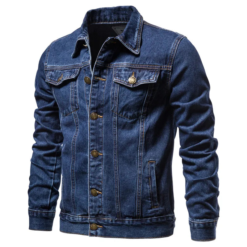 GUIDO | Giacca Biker in Denim