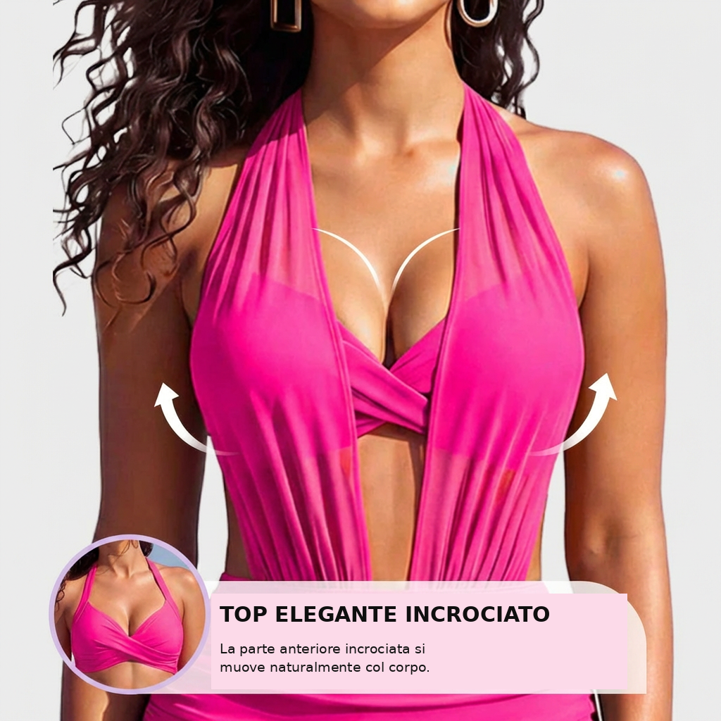 SABINE | BIKINI A VITA ALTA 2 IN 1 CON EFFETTO CONTENITIVO