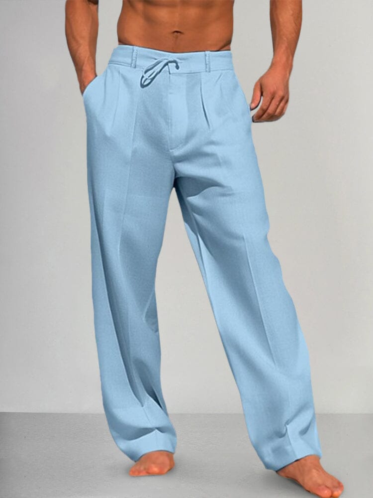 TORINO™ | Pantaloni in Cotone e Lino