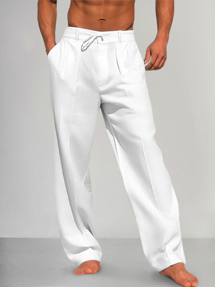 TORINO™ | Pantaloni in Cotone e Lino