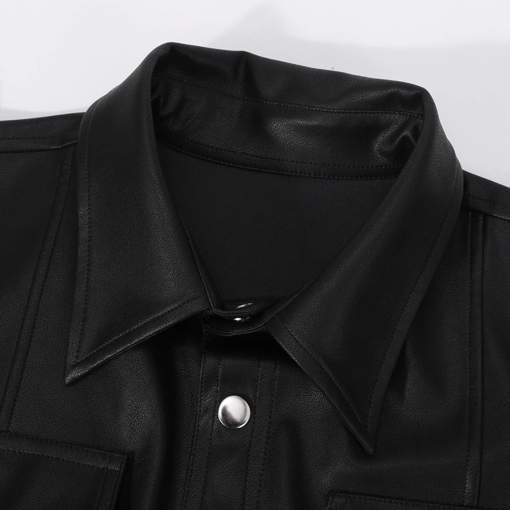 ALDO | Maglia in Pelle a Manica Lunga