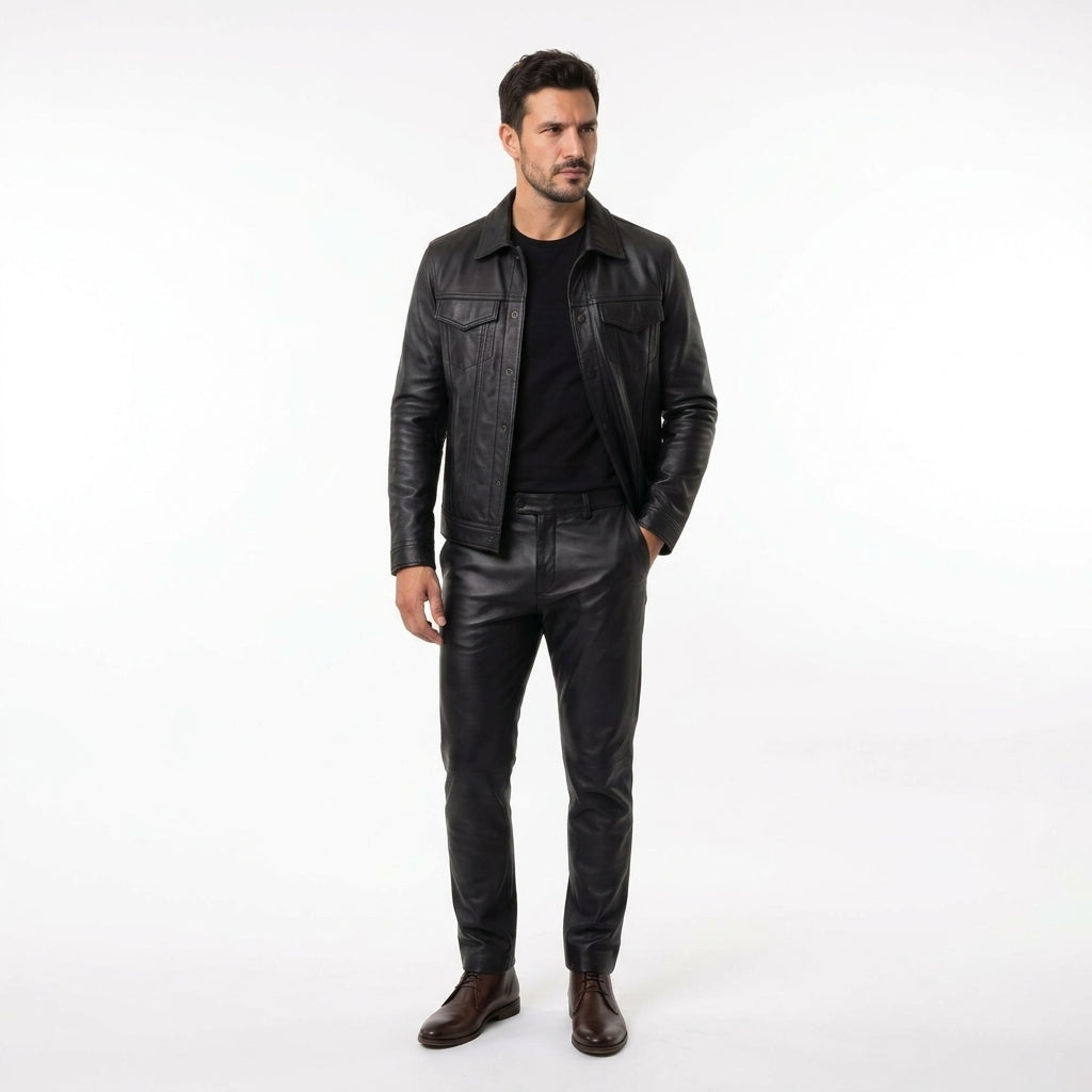 LEONE | Giacca in Pelle Autentica